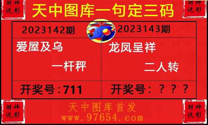 23143期: 财神说彩3D全套图版