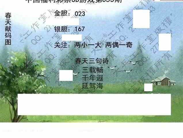 24053期: 大兵福彩3D黄金报图版