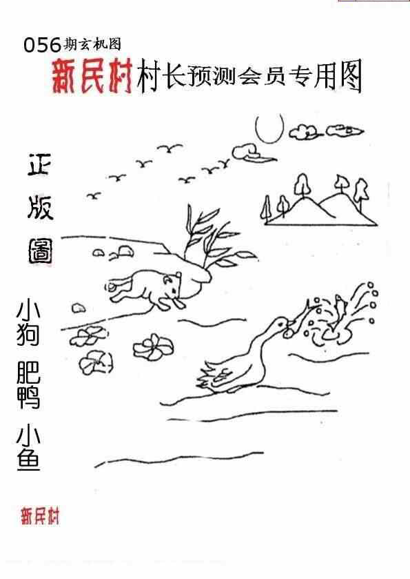 24056期: 老村长福彩3D天天图谜