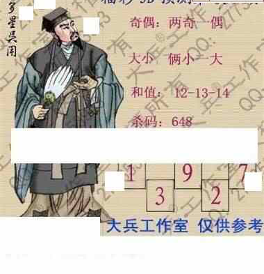 24039期: 大兵福彩3D黄金报图版