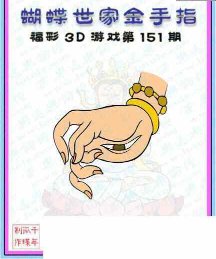 23151期: 3D蝴蝶世家蝴蝶彩图