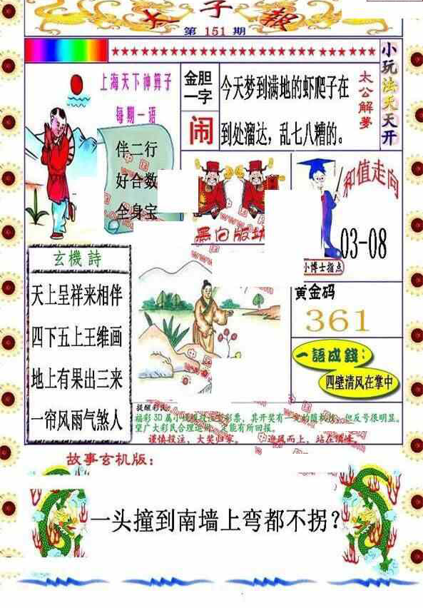 23151期: 福彩3D丹东全图分析