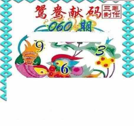 24060期: 三毛3D精品图谜