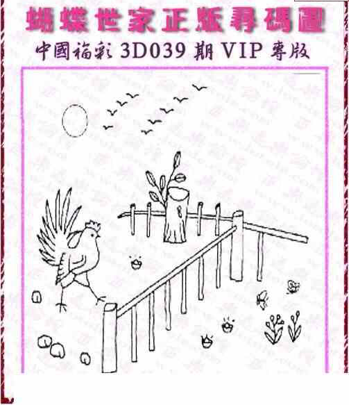 24039期: 3D蝴蝶世家蝴蝶彩图