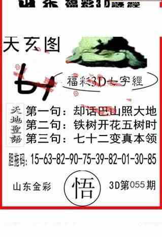 24055期: 福彩3D丹东全图分析