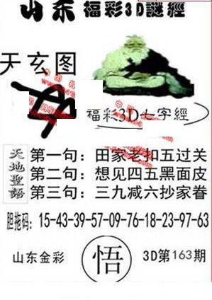 23163期: 福彩3D丹东全图分析