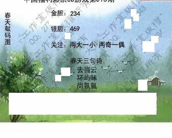 24015期: 大兵福彩3D黄金报图版