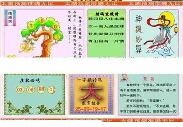 24025期: 太湖图福彩3D精品预测