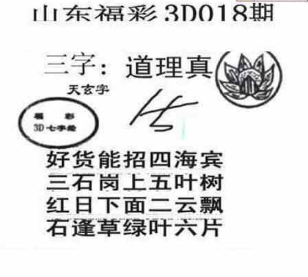 24019期: 三毛3D精品图谜