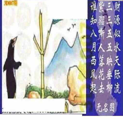 24007期: 太湖图福彩3D精品预测