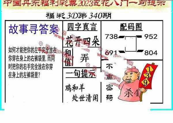 23340期: 福彩3D丹东全图分析