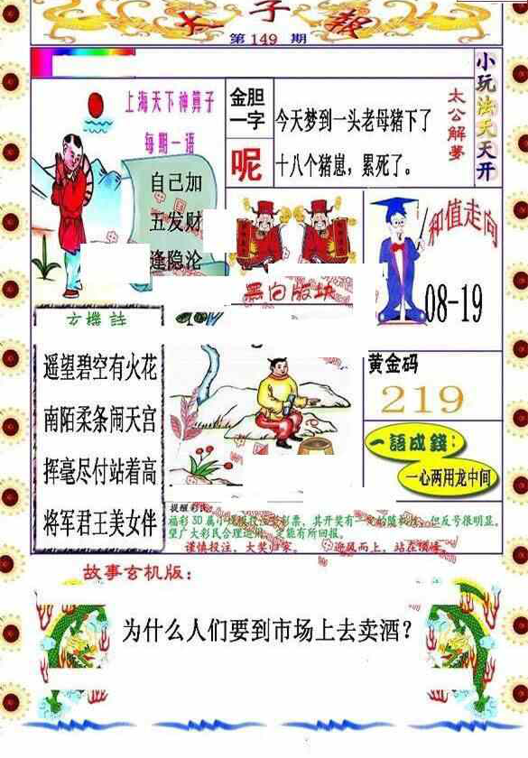 23149期: 福彩3D丹东全图分析