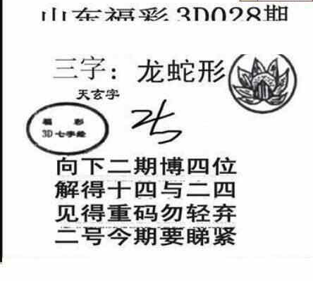 24028期: 三毛3D精品图谜