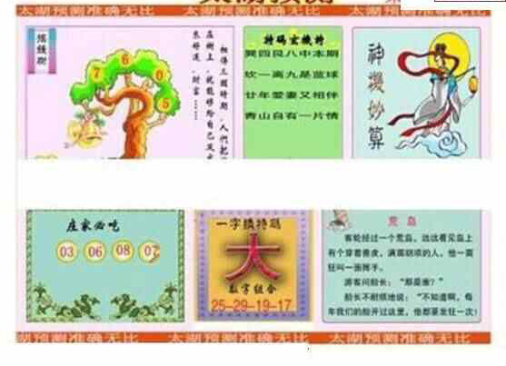 23151期: 太湖图福彩3D精品预测