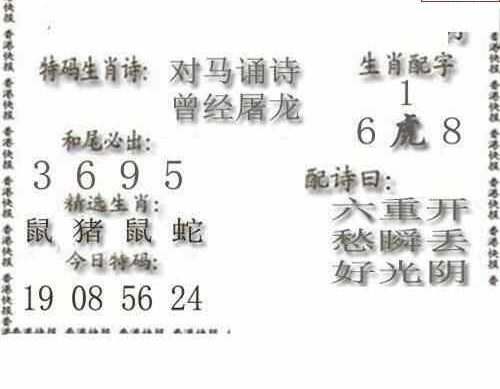 23141期: 白老3D杀码图版