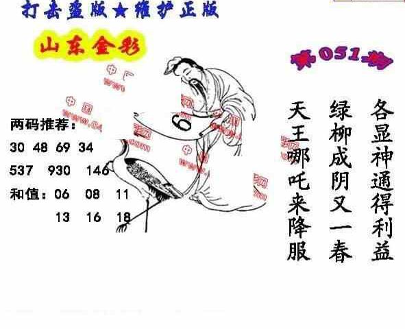 24051期: 福彩3D丹东全图分析