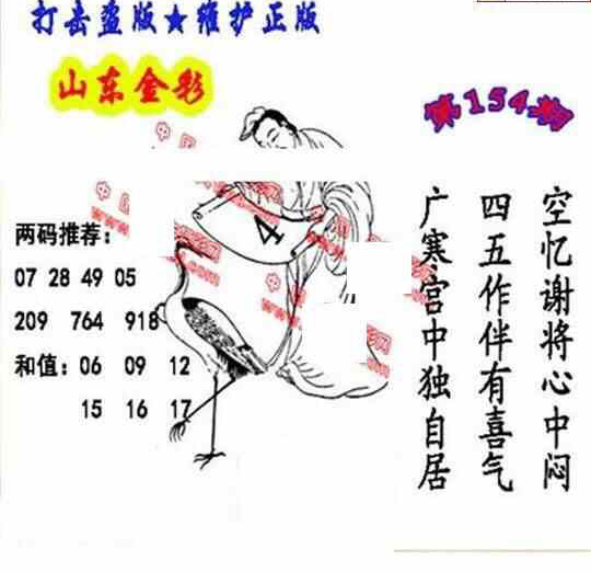 23154期: 福彩3D丹东全图分析