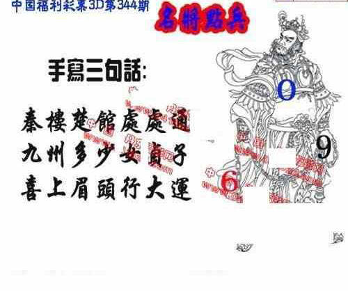23344期: 福彩3D丹东全图分析