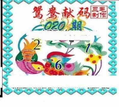 24020期: 三毛3D精品图谜