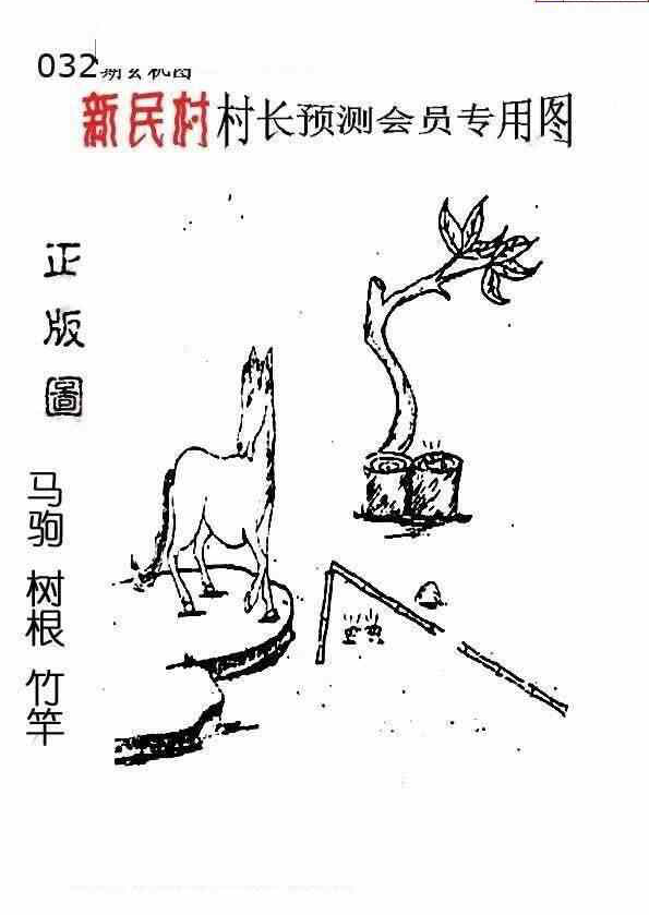 24032期: 老村长福彩3D天天图谜