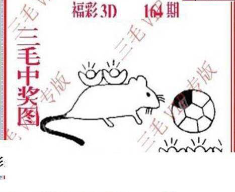 23164期: 三毛3D精品图谜