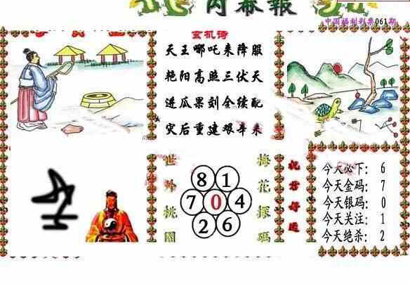 24061期: 福彩3D丹东全图分析