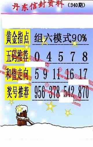 23340期: 福彩3D丹东全图分析