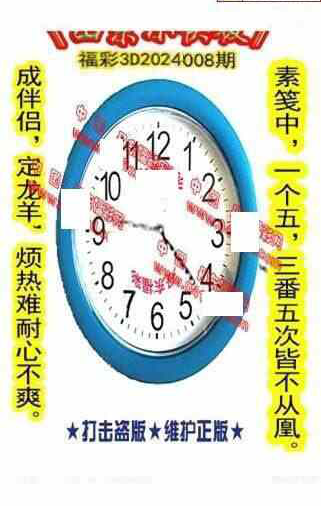 24008期: 福彩3D丹东全图分析