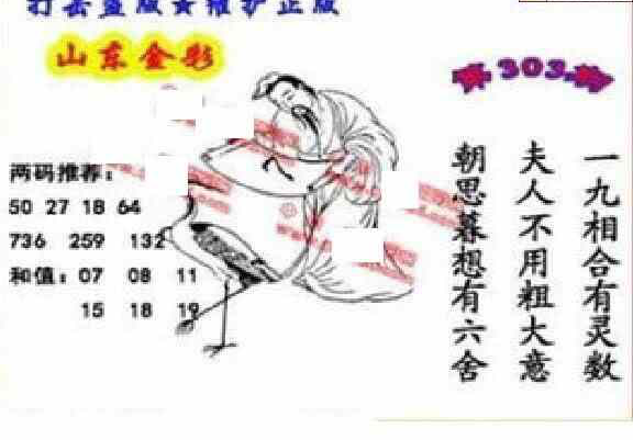 23303期: 福彩3D丹东全图分析