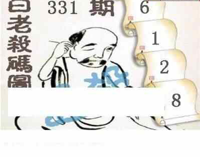 23331期: 白老3D杀码图版