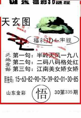 23335期: 福彩3D丹东全图分析