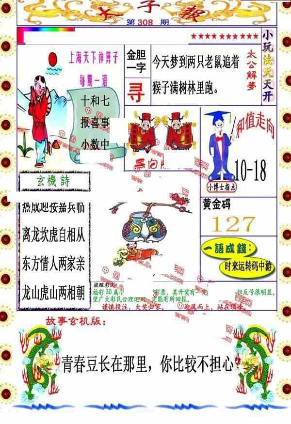 23308期: 福彩3D丹东全图分析