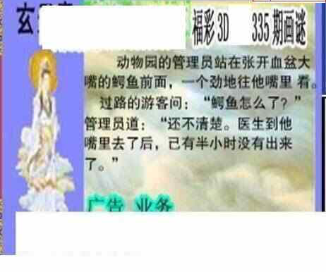 23335期: 三毛3D精品图谜