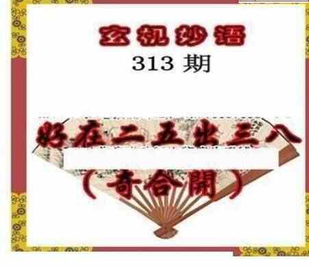 23313期: 三毛3D精品图谜