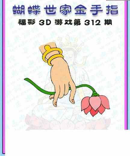 23312期: 3D蝴蝶世家蝴蝶彩图