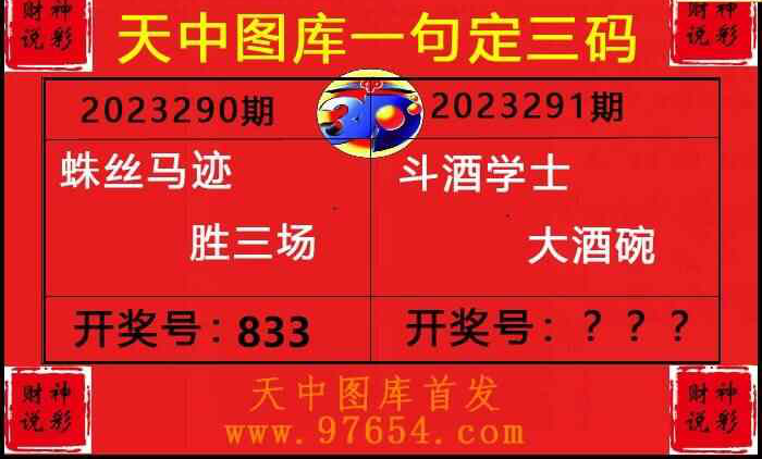 23291期: 财神说彩3D全套图版