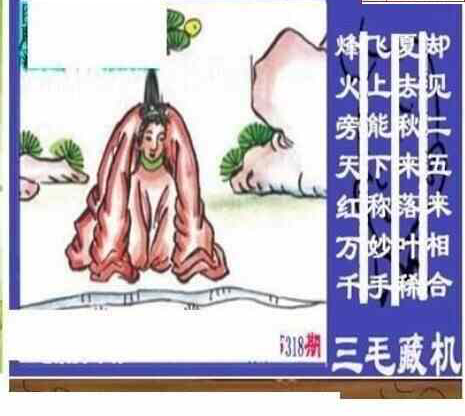 23318期: 三毛3D精品图谜