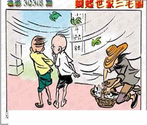 23318期: 3D蝴蝶世家蝴蝶彩图