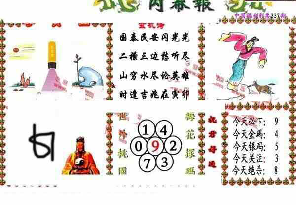 23337期: 福彩3D丹东全图分析