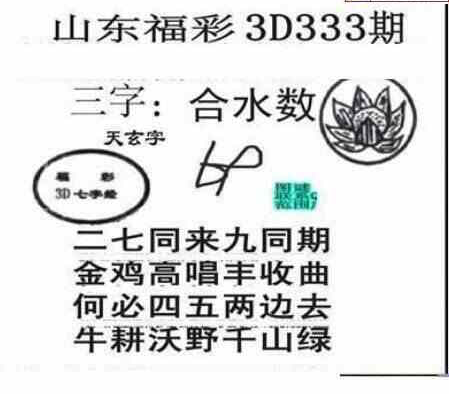 23333期: 三毛3D精品图谜