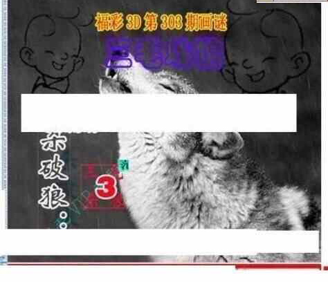 23303期: 三毛3D精品图谜