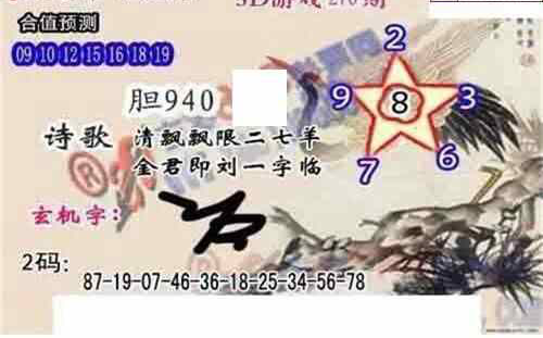 23270期: 白老3D杀码图版