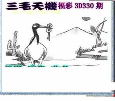 23330期: 三毛3D精品图谜