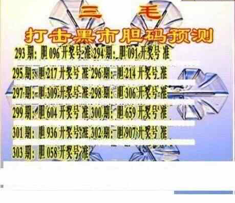 23303期: 三毛3D精品图谜