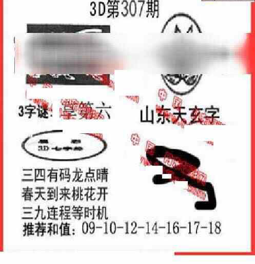 23307期: 福彩3D丹东全图分析