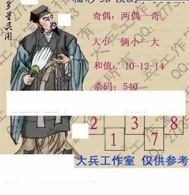 23316期: 大兵福彩3D黄金报图版