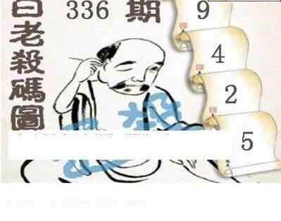 23336期: 白老3D杀码图版