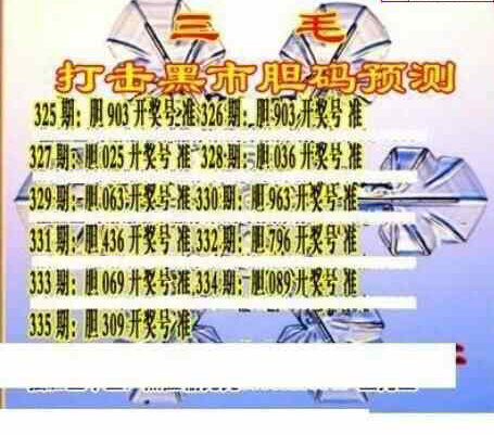 23335期: 三毛3D精品图谜