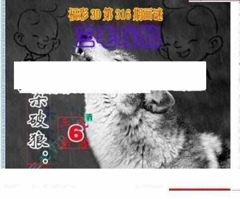 23316期: 三毛3D精品图谜