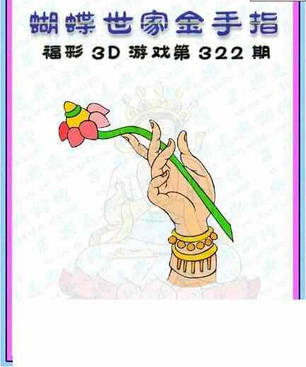 23322期: 3D蝴蝶世家蝴蝶彩图